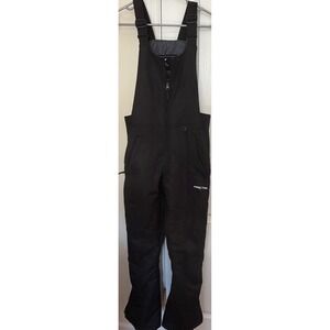 Arctix Womens Black Insulated Snow Bib Overalls Ski Snowboard Pants size small